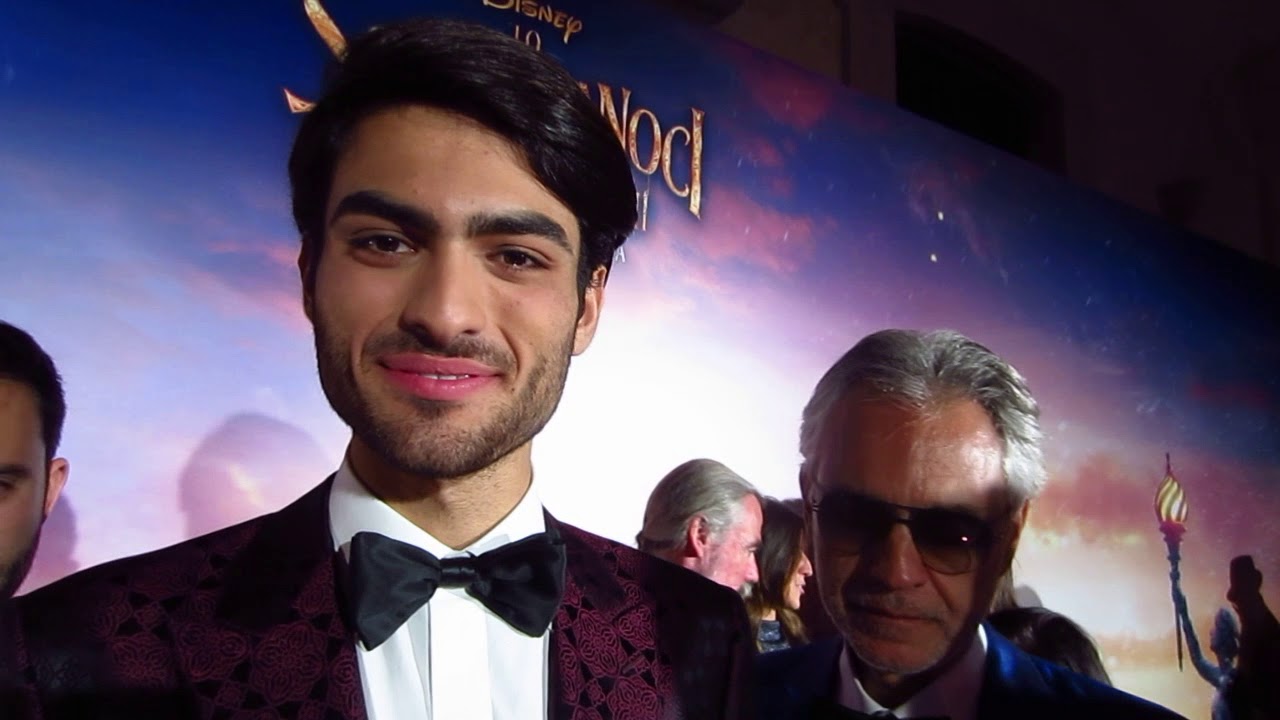 Andrea Bocelli, Matteo Bocelli - Lo Schiaccianoci e i Quattro Regni - Red Carpet Gala night Milano