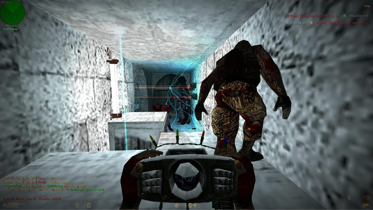 Christmas Biohazard Mode  | Counter Strike 1.6 | Zombies | H.E.V