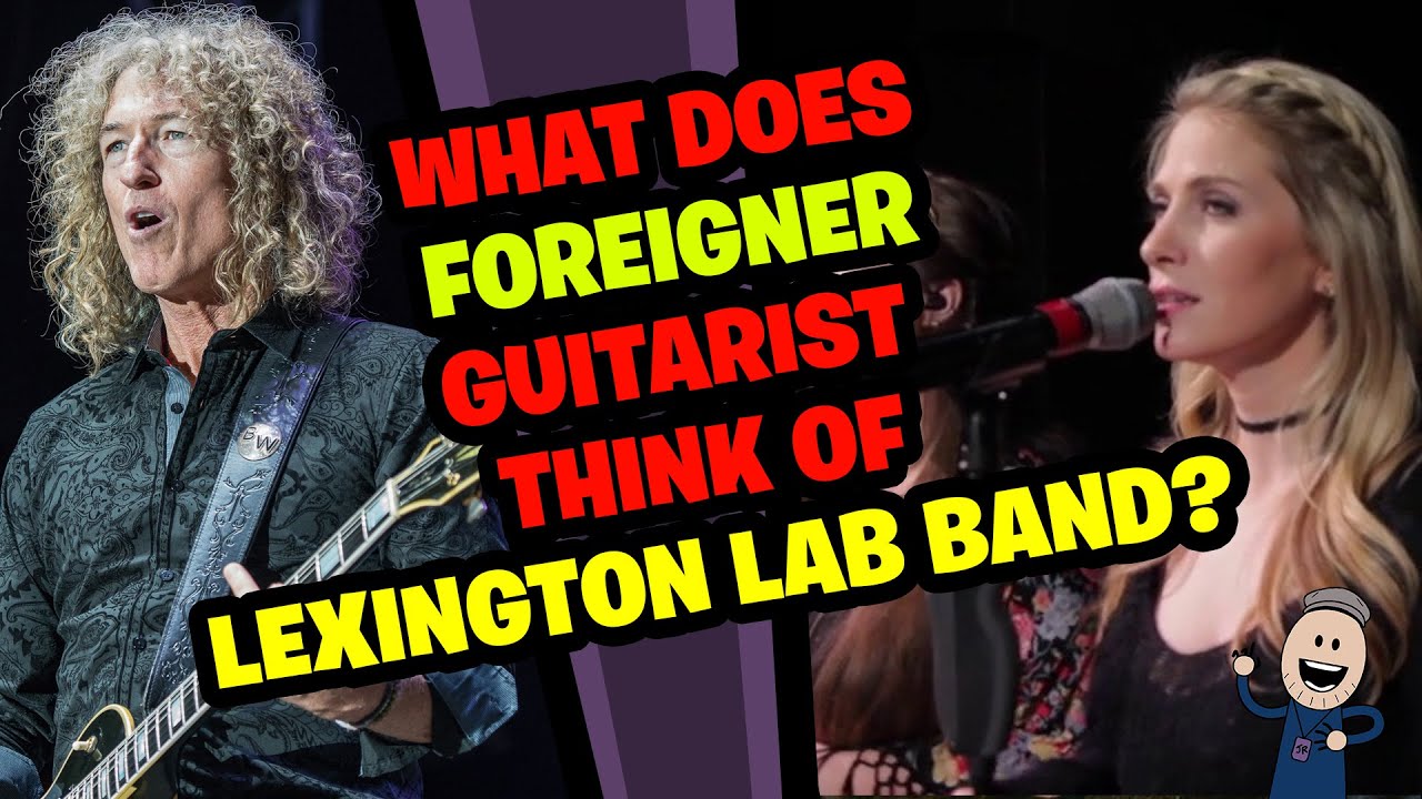 Реакция гитариста FOREIGNER на LEXINGTON LAB BAND!