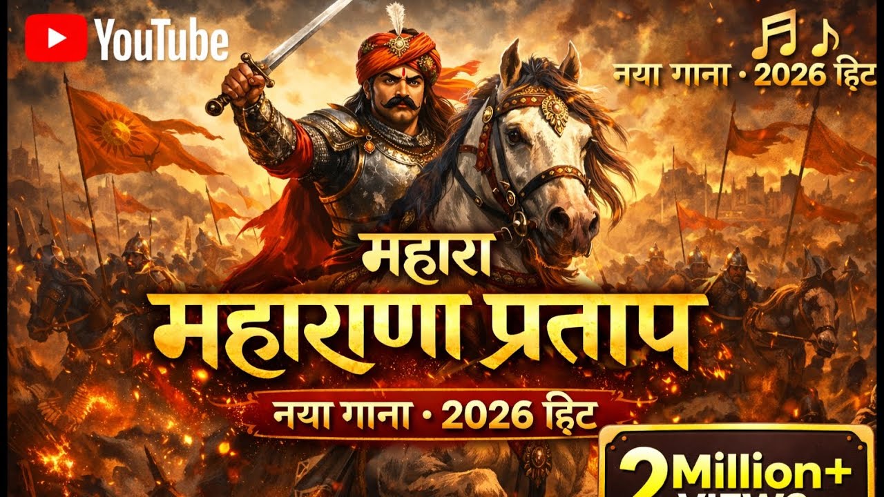 महाराणा प्रताप का गर्जना गीत 🔥 | New Rajasthan Song 2026 | Veer Ras Music
