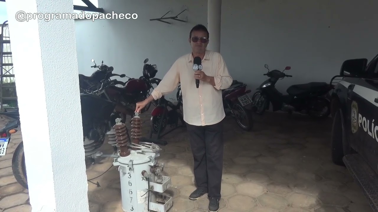 TRETAS E BABADOS NA DELEGACIA, ENCONTRARAM UM TRANSFORMADOR DENTRO DA CASA DE UM ELETRICISTA.