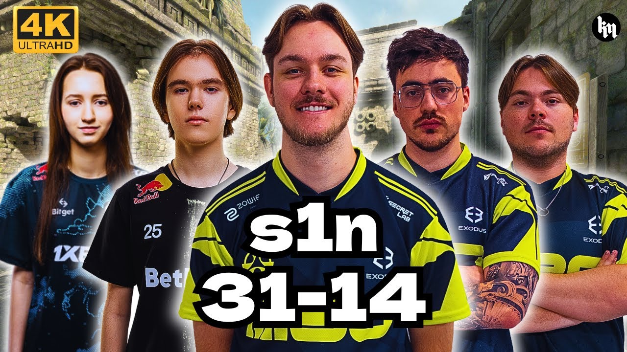 s1n (31-14) w/Swisher/slaxz- + donk/suns1de (Ancient) | FACEIT 4100 Elo | Sep 4, 2025