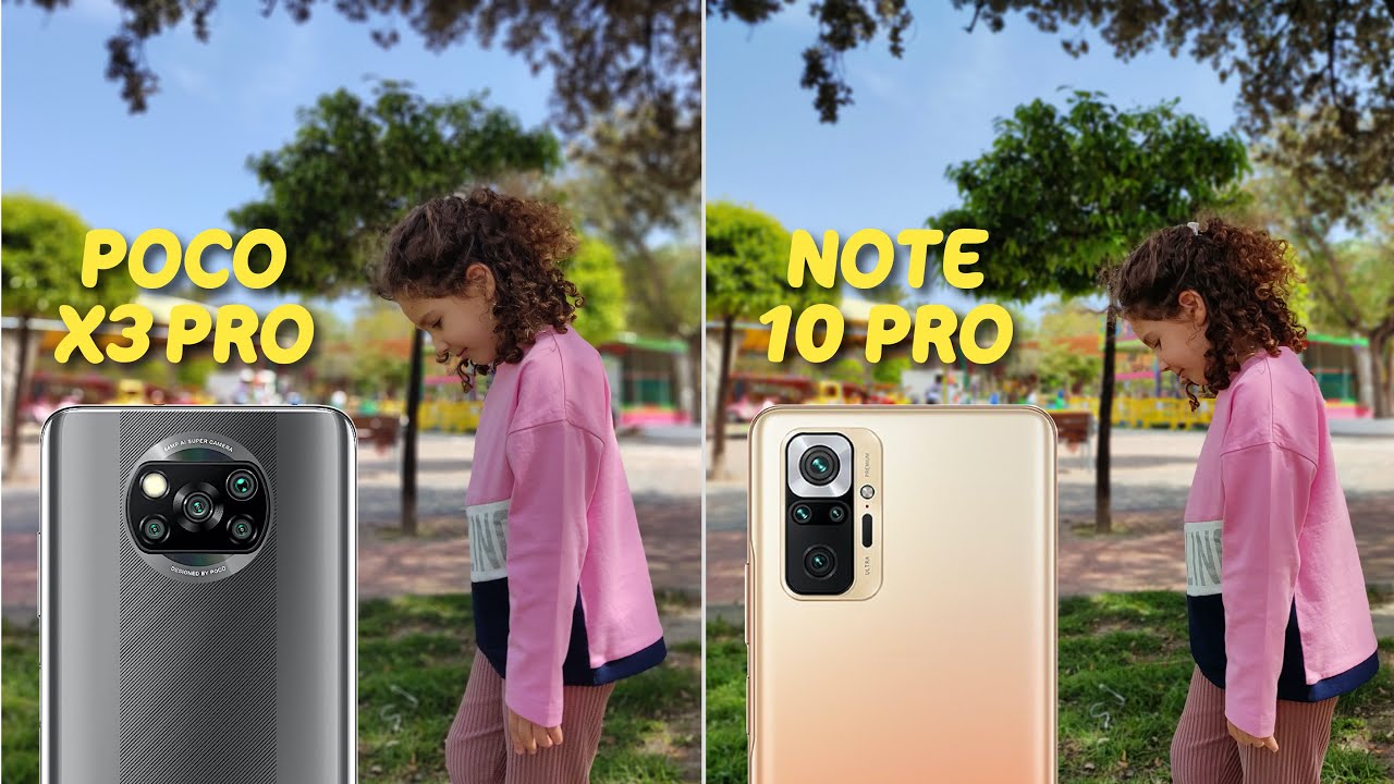 Poco X3 PRO vs Redmi Note 10 PRO ¡COMPARATIVA DE CÁMARAS!