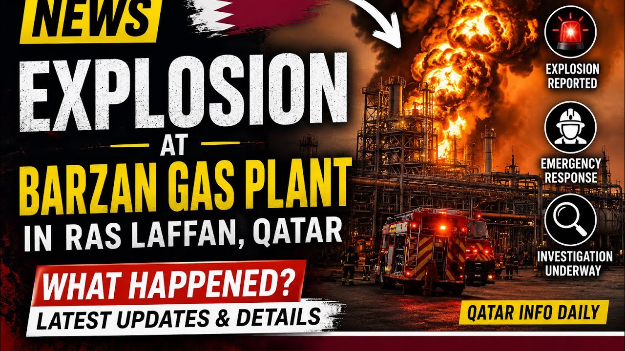 Qatar Explosion Today: Major Incident at Barzan Gas Plant in Ras Laffan | Full Details