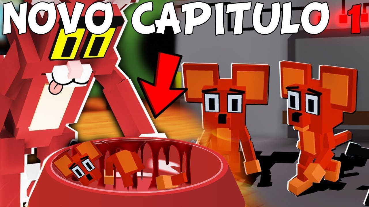 NOVO CAPITULO 1!! O GATO DEVOROU A RATINHA VIVA!! - Roblox Kitty - NightExtreme