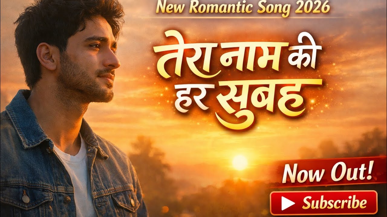 Tere Naam Ki Har Subah | New Hindi Romantic Song 2026 | Heart Touching Love Song | Latest Hindi Song