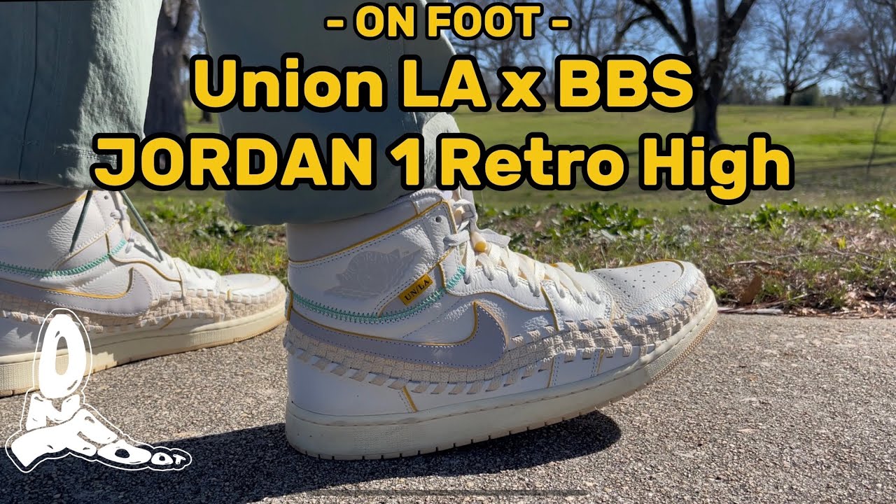 ON FOOT - Jordan 1 High UnionLA x Bephies Beauty Supply. (size 13)