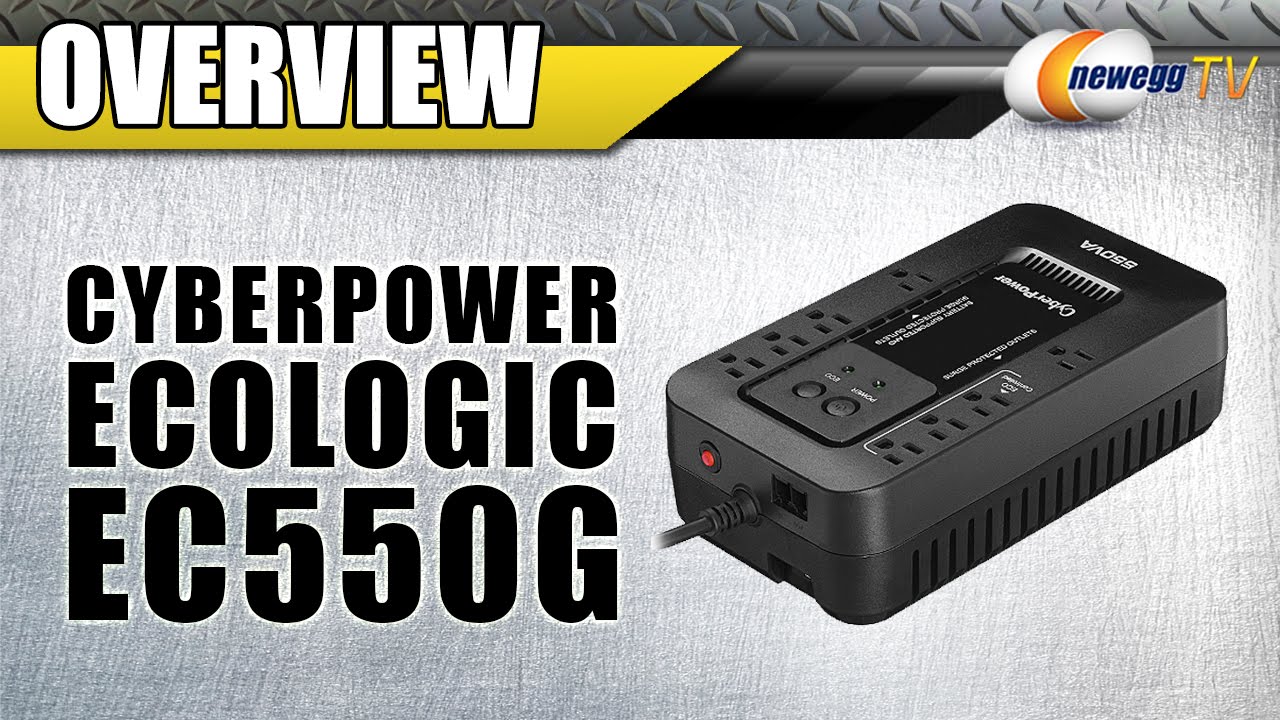 CyberPower Energy Efficient Desktop UPS Overview - Newegg TV