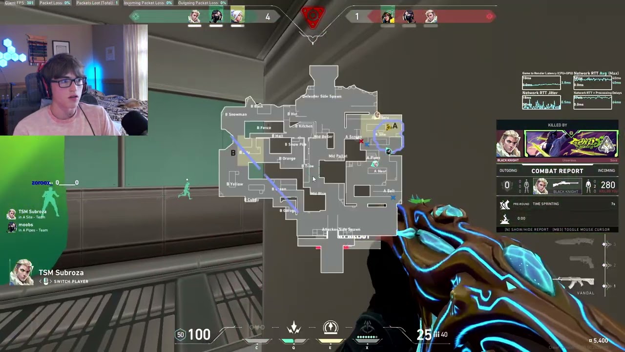 Dasnerth reacts to TSM Subroza's patient 3K before KJ's ultimate hits him