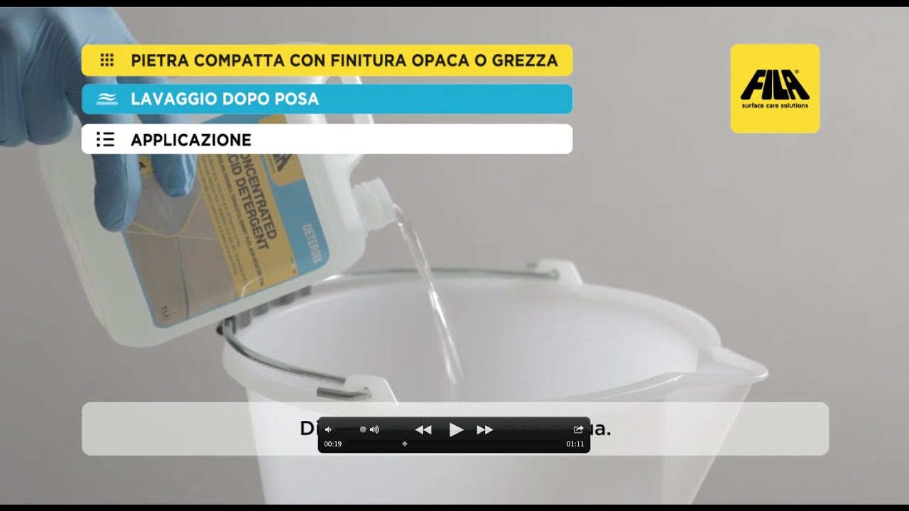 Eliminare Residui Dopo Posa con Deterdek - Lavaggio Iniziale Pavimento Nuovo
