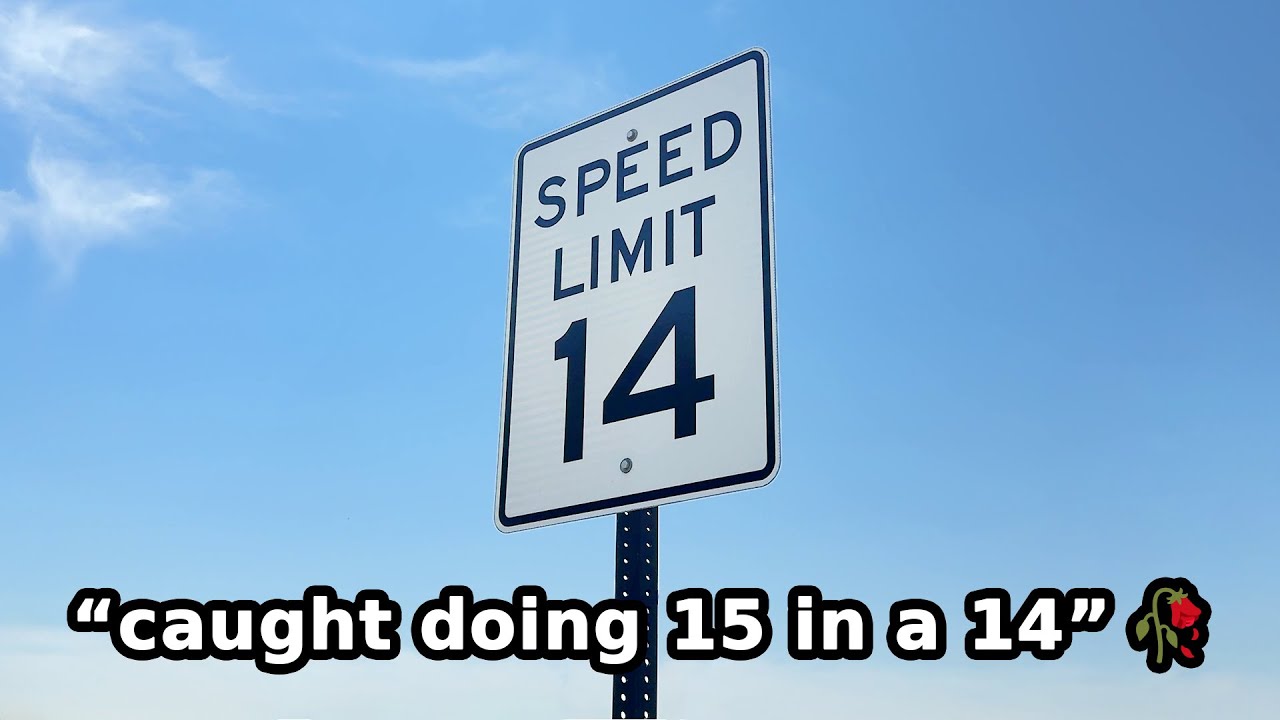 The 14 MPH Speed Limit Mystery