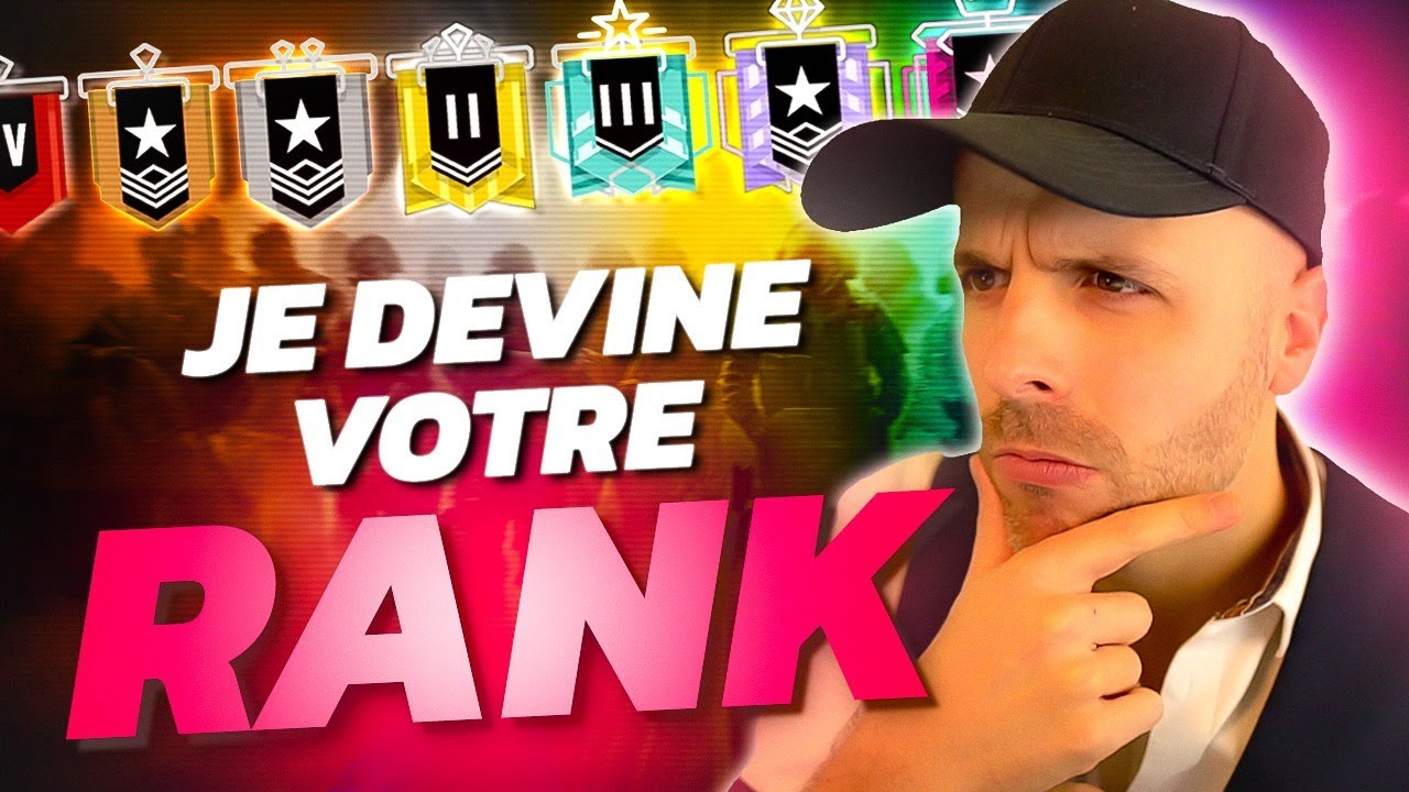 REACT 😲 Je DEVINE votre RANK (ft. HER6S D'OREGON) 🎓 RAINBOW SIX