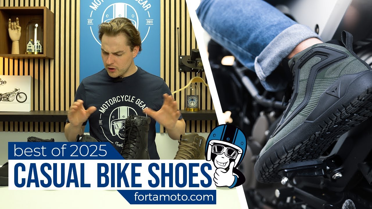 5 BEST Casual Motorcycle Shoes of 2025 | FortaMoto.com