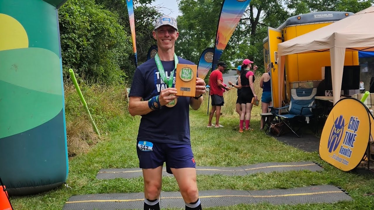 Tally in the Valley 6hr Trail race win!