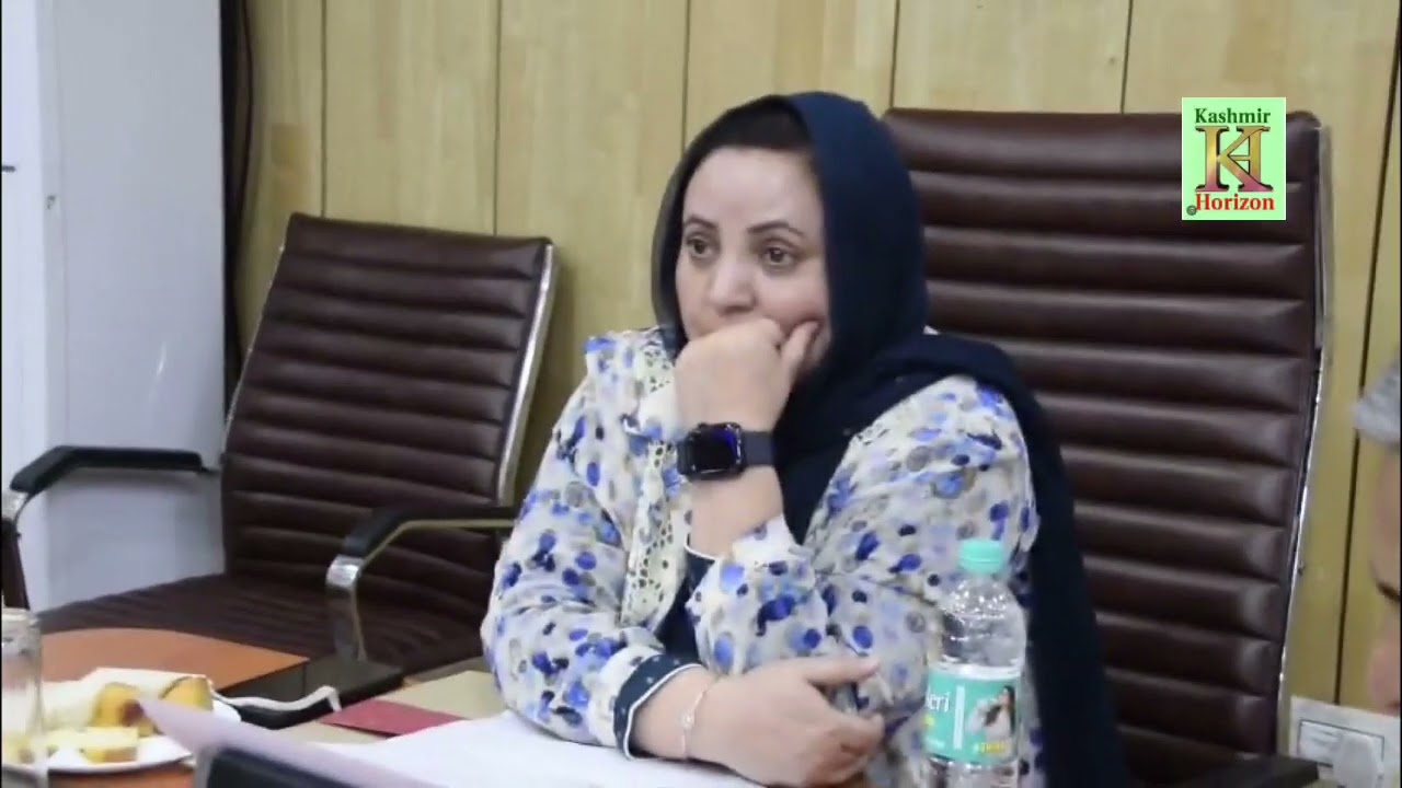Health Minister Chairing a Review Meeting of the Department.