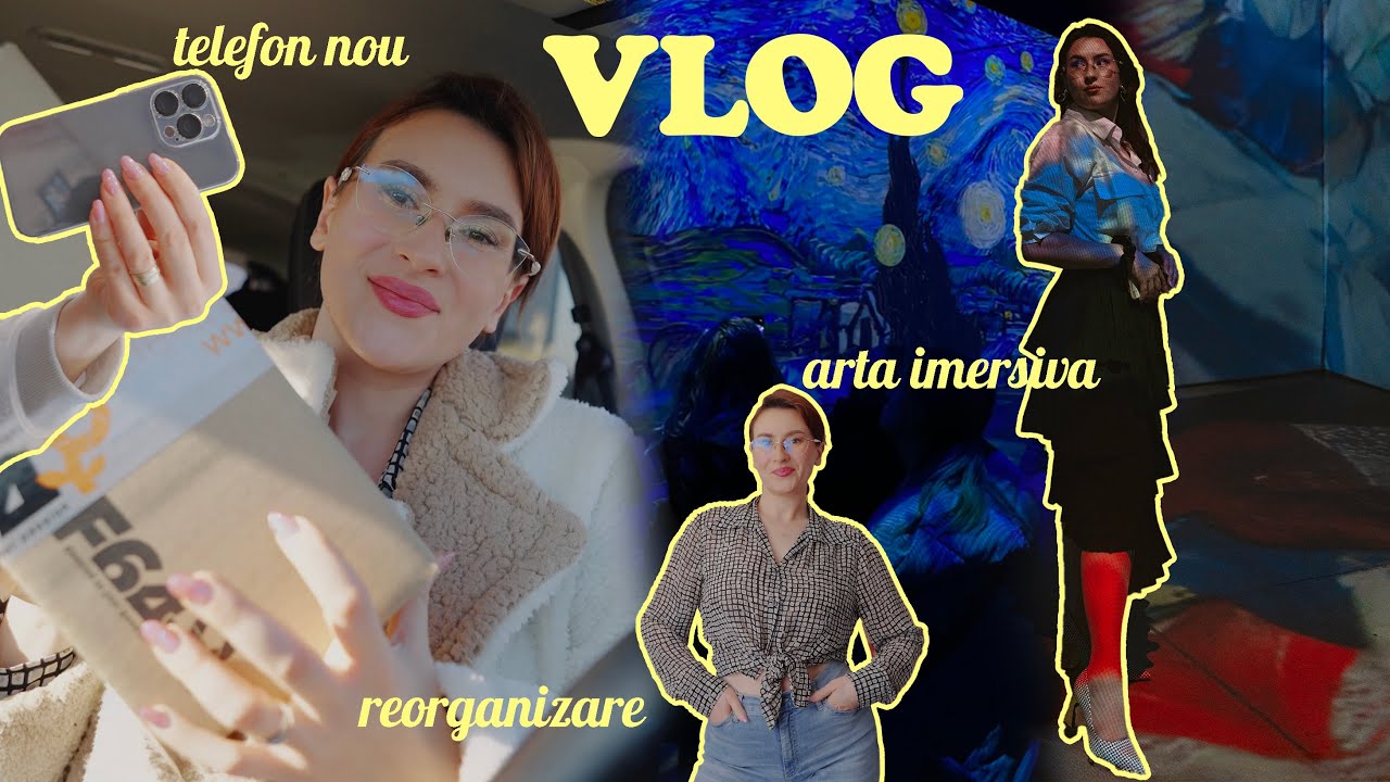 Iphone 16 Pro, arta imersiva si reorganizare | VLOG