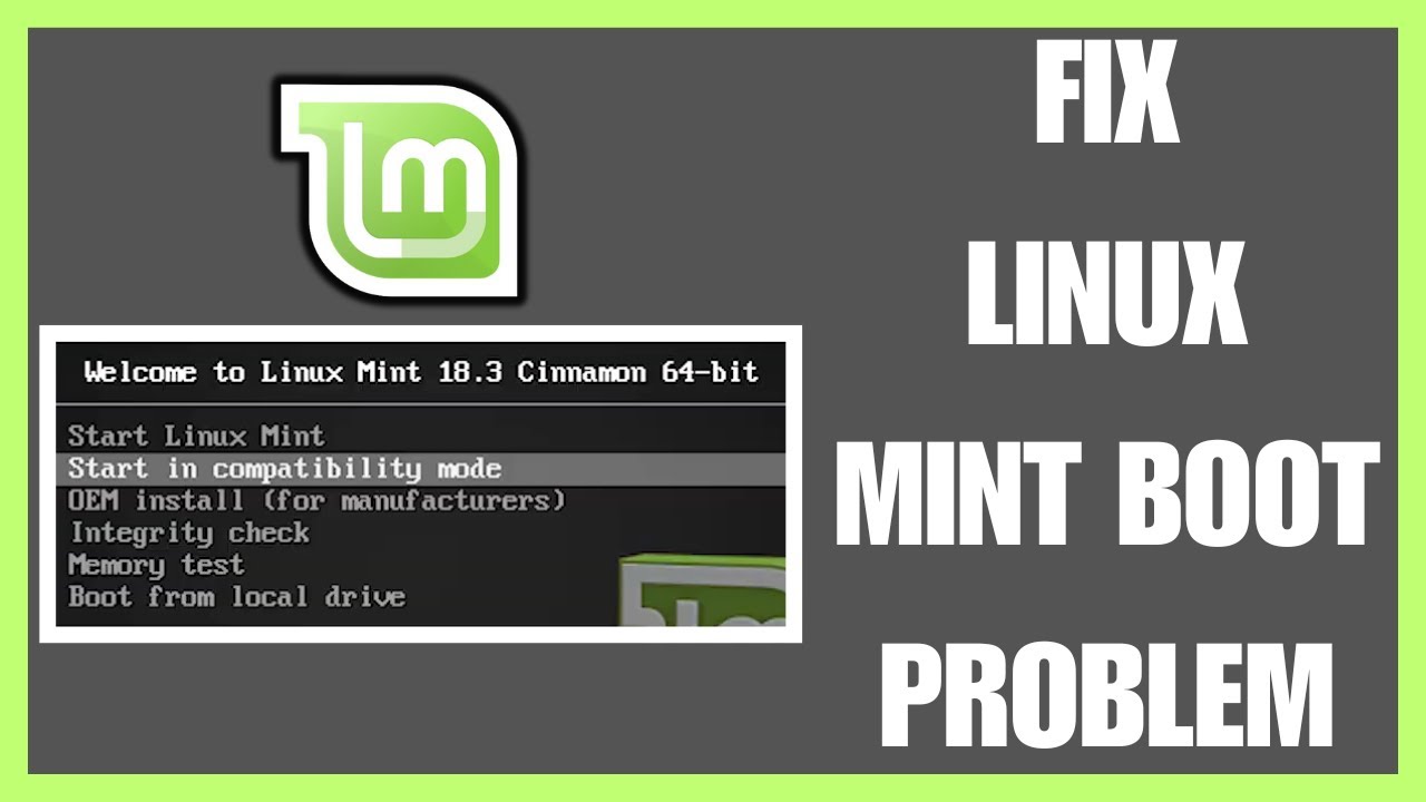 Как исправить проблему с загрузкой Linux Mint - (2026)