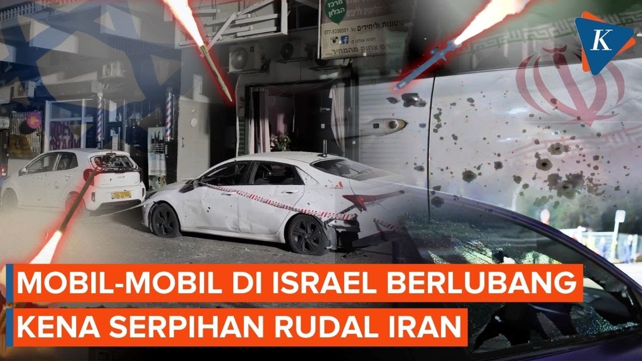 Serpihan Rudal Iran Jatuh di Kawasan Rishon LeZion Israel