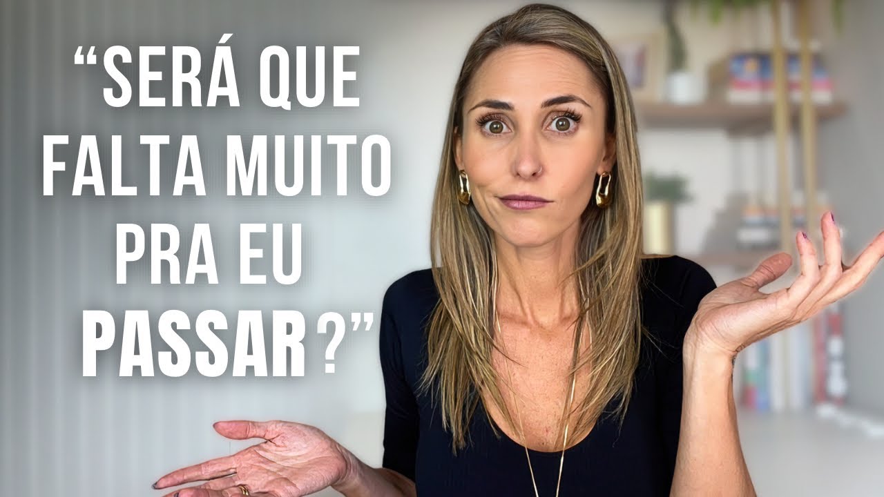 NÃO SE ILUDA! COMO SABER SE FALTA MUITO PRA SER APROVADO
