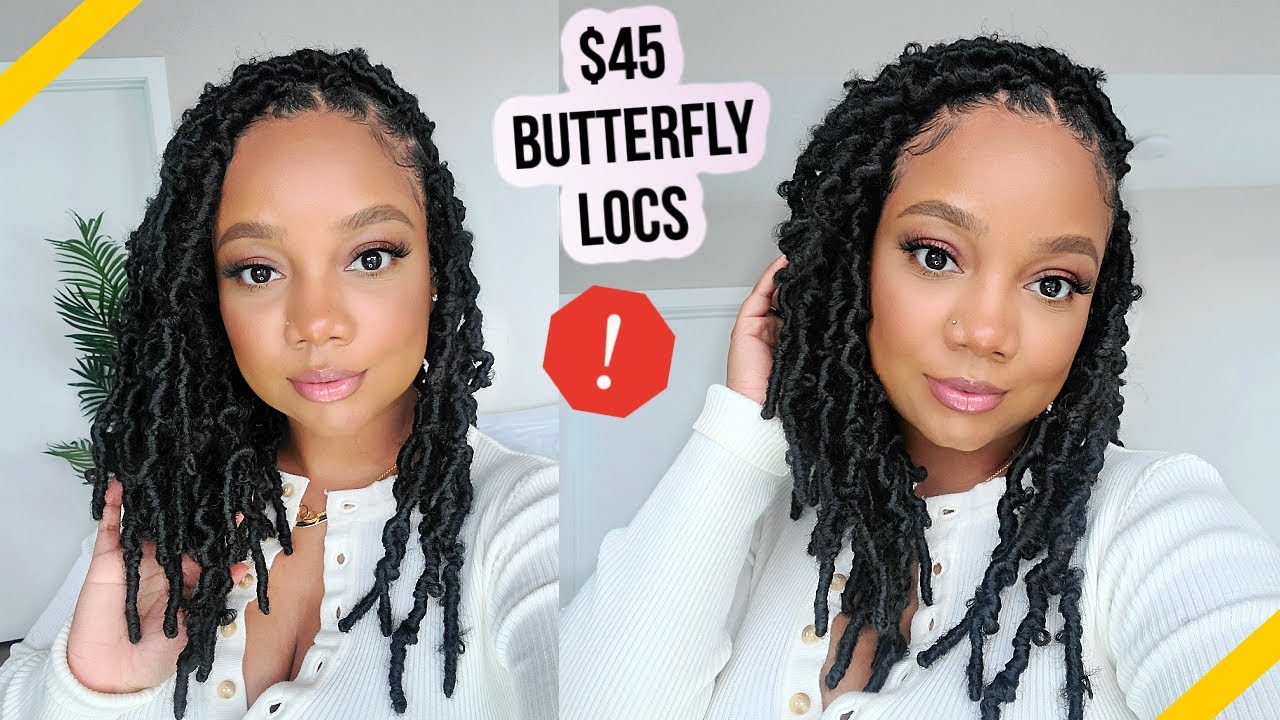 YESSSS! 🔥 $45 SHORT BUTTERFLY LOCS | QUICK PROTECTIVE STYLE ft. Niseyo Hair