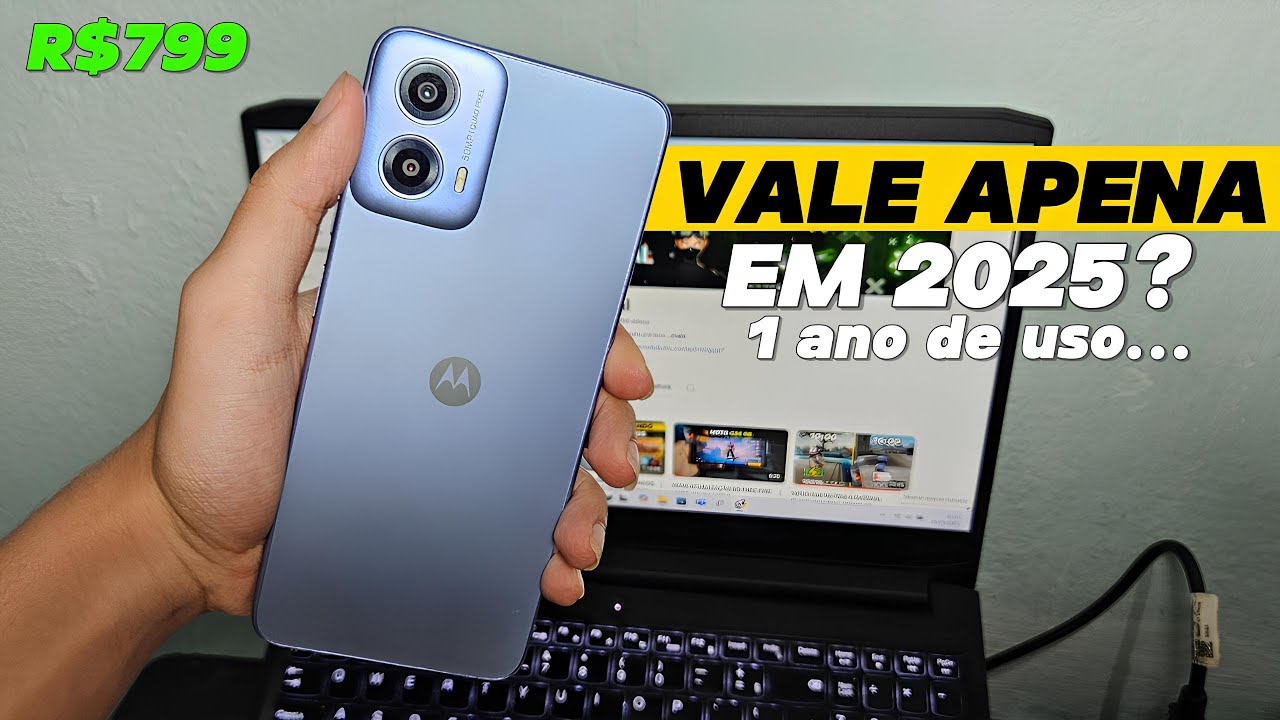 Moto G34 5G Depois de 1 Ano… NÃO ESPERAVA ISSO!