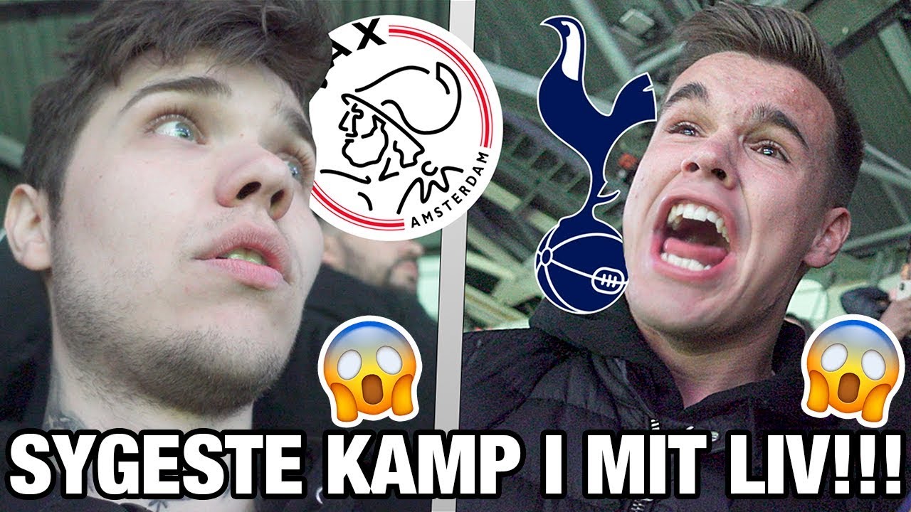SYGESTE KAMP I MIT LIV!!!! AJAX - TOTTENHAM CHAMPIONS LEAGUE SEMI FINALE!