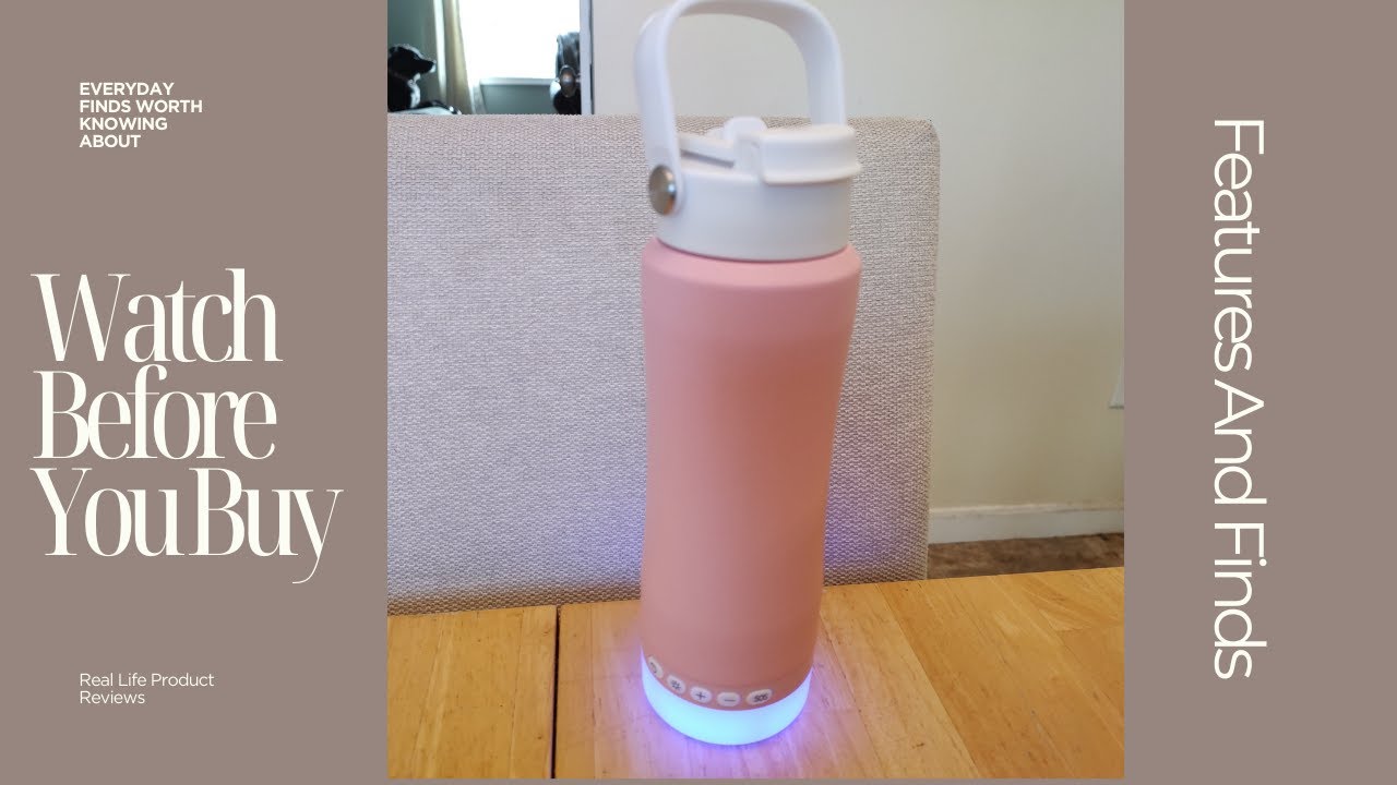 Water Bottle with Camping LED Light- Watch Before You Buy