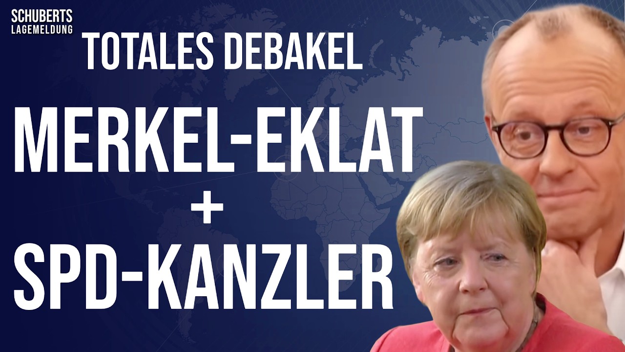 ES IST SO PEINLICH!💥DAS ist das Ende der CDU!💥Merkel demütigt Merz!💥SPD mit dreister Forderung!