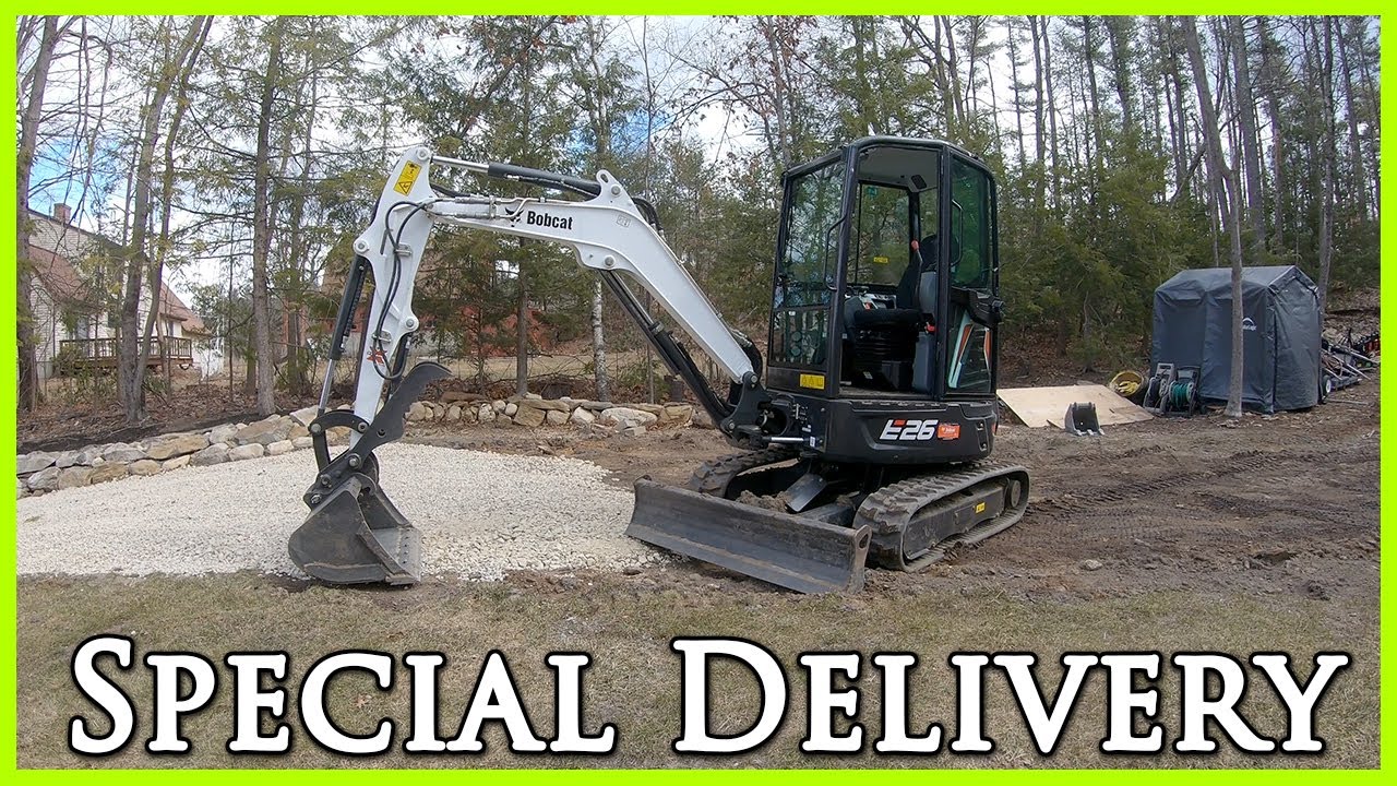 Getting A New 2021 Bobcat E26 R-Series And Testing It