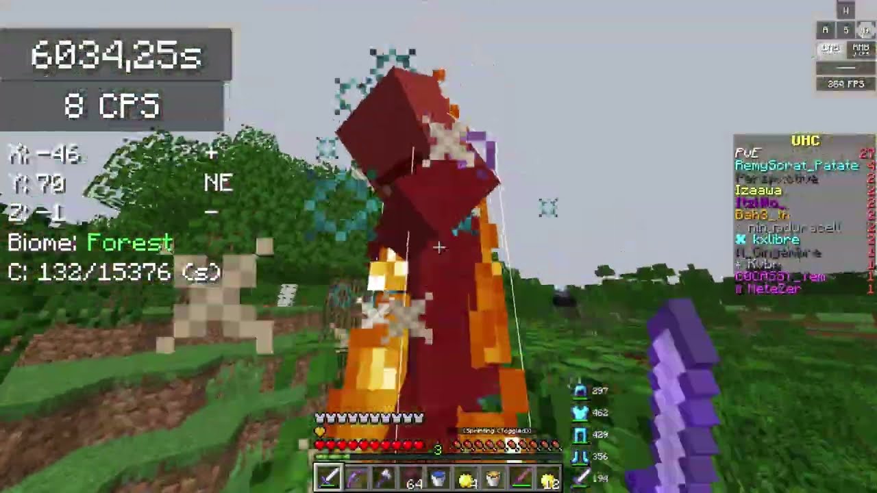200 Players 37 Kills in 2025 | UHC Highlight 