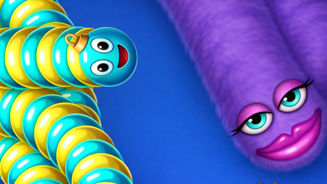 🐍 WORMS ZONE.IO Hungry snake in top gameplay 69 worms zone best gameplay!#wormszone 