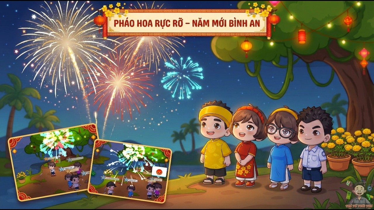 CẬP NHẬT TRỞ VỀ TUỔI THƠ 1.20.4 | Pháo Hoa Rực Rỡ - Năm Mới Bình An