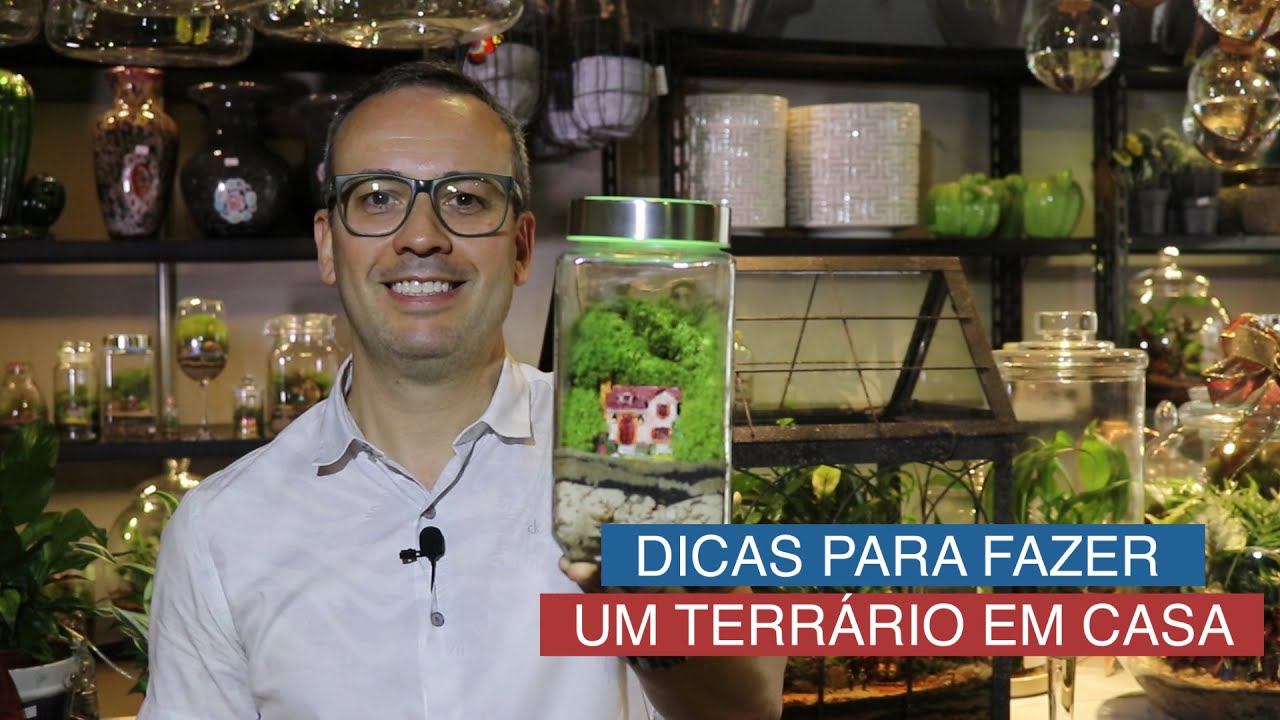 DICAS PARA FAZER UM TERRÁRIO EM CASA - com Roger Evangelista - Shopping Center Norte