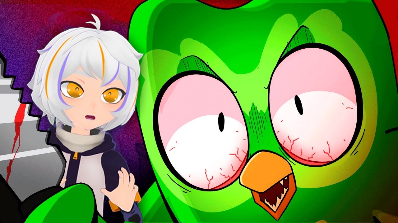 DUOCALIPSIS - Duolingo Animación de TERROR | ChuyMine REACCIONA a Blcktom!