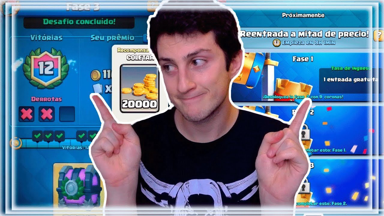 GANANDO EL NUEVO DESAFIO DEL BLACK FRIDAY de Clash Royale - WithZack