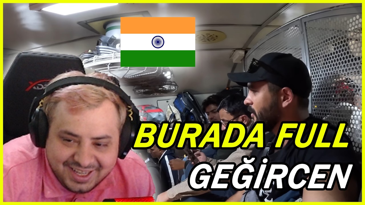BATUHANFURKAN5 - HİNDİSTAN'DAKİ YATAKLI TREN VE OTOBÜS VLOGLARINI İZLİYOR