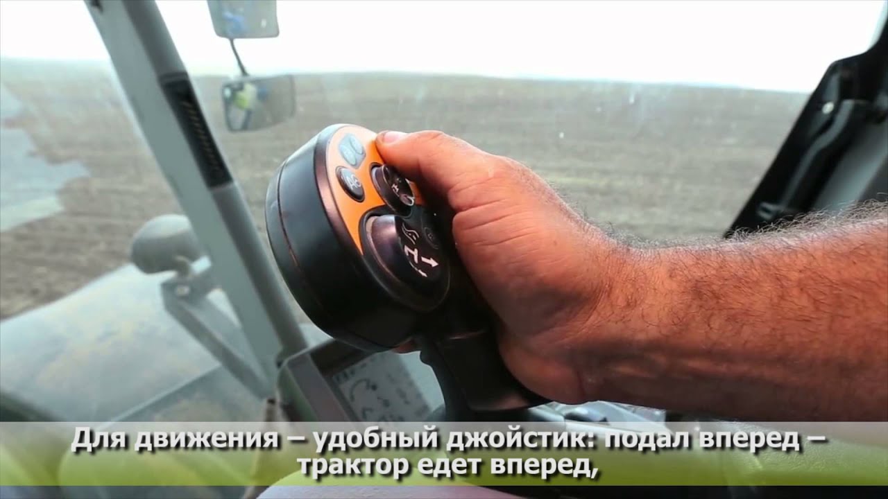 CLAAS XERION 3800 на тяжелых полевых работах