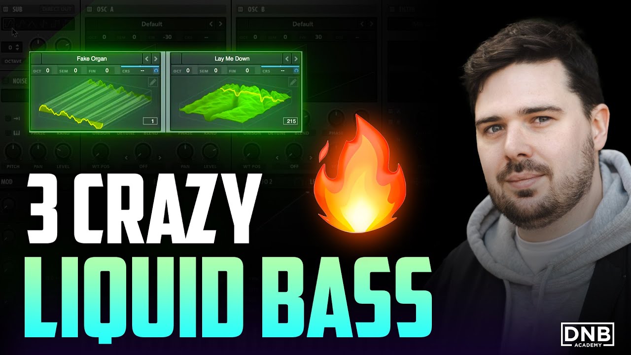 Designing 3 Crazy Liquid DNB Basses