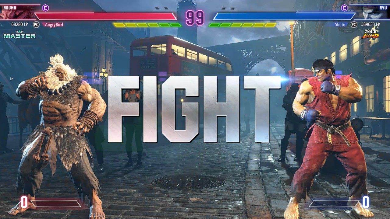 Street Fighter 6 🔥 Шуто (Рю) против Энгриберда (Акума) 🔥 Высокоуровневые поединки в SF6!