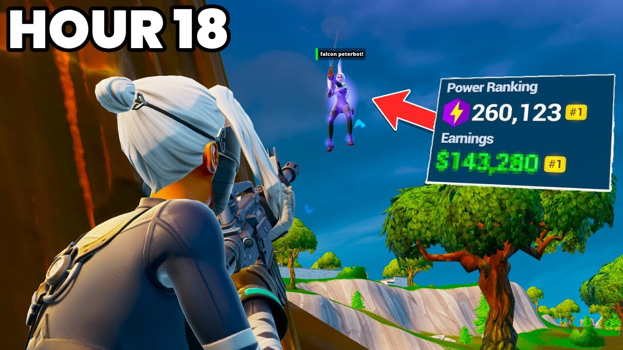 I Can't Stop Playing Fortnite UNTIL I Kill a TIER 1 PRO...