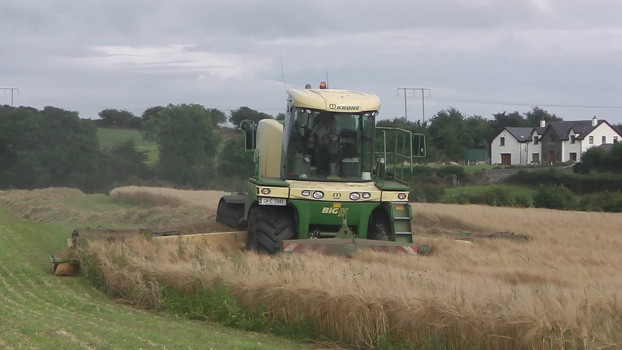 Krone Big M 420 Mowing Wholecrop 2014 Cork