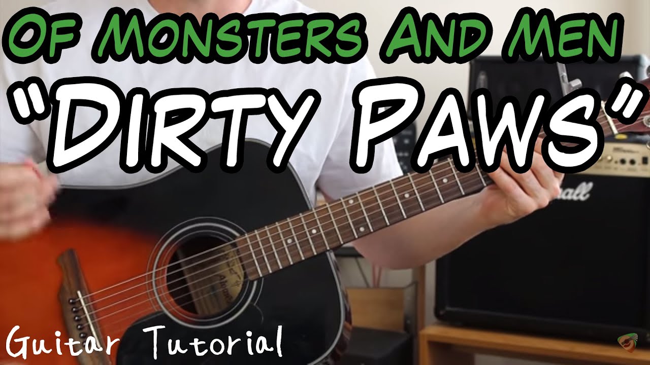 Of Monsters And Men Dirty Paws Guitar Lesson (ONLY 3 EASY PARTS YOU NEED TO KNOW!)