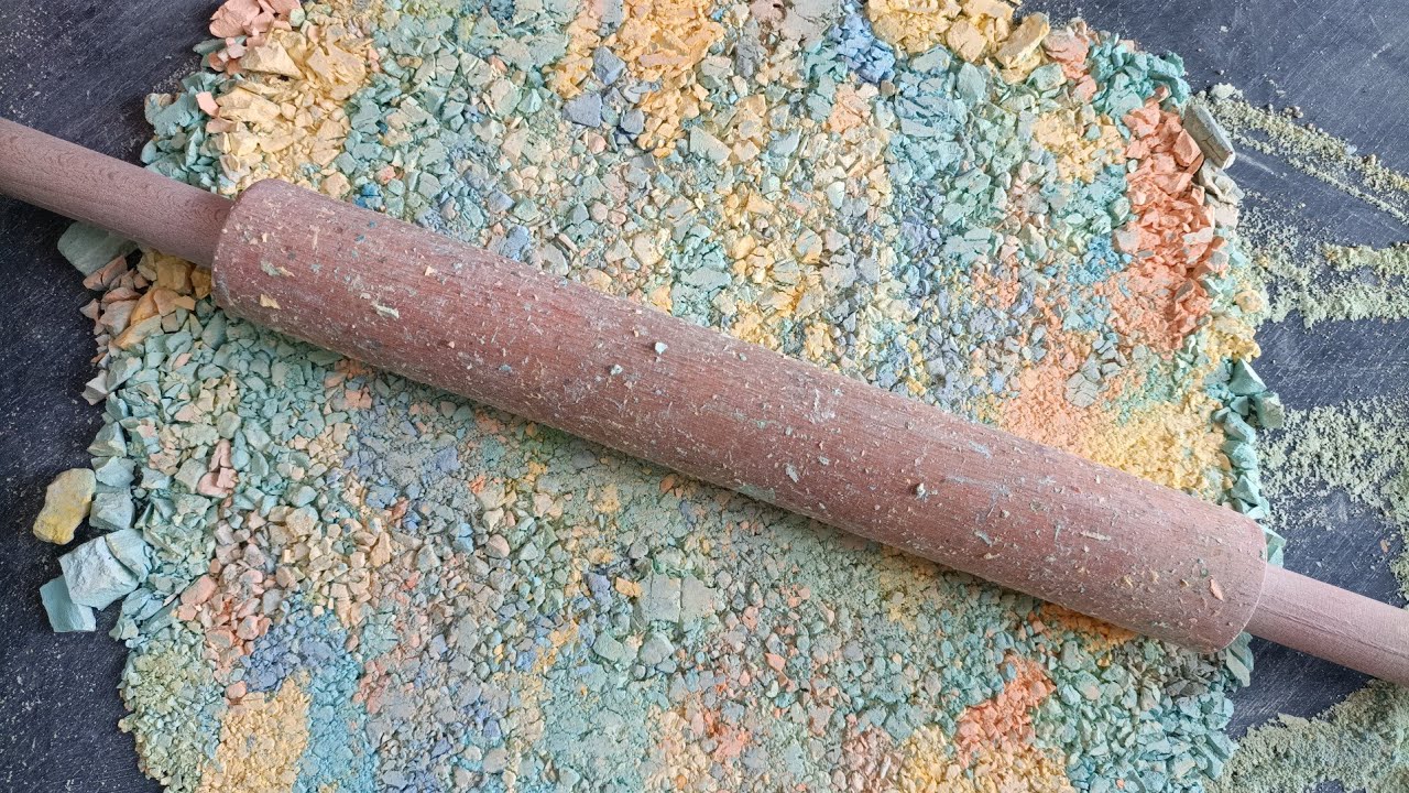 Rolling pin | ASMR rolling pebbles  | satisfying