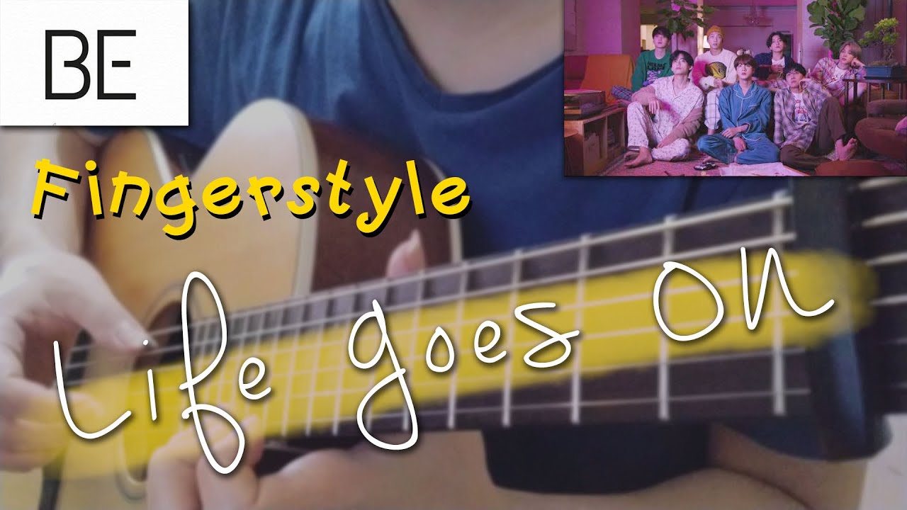 Life Goes On - BTS '방탄소년단' | Fingerstyle Guitar Cover (TABS)