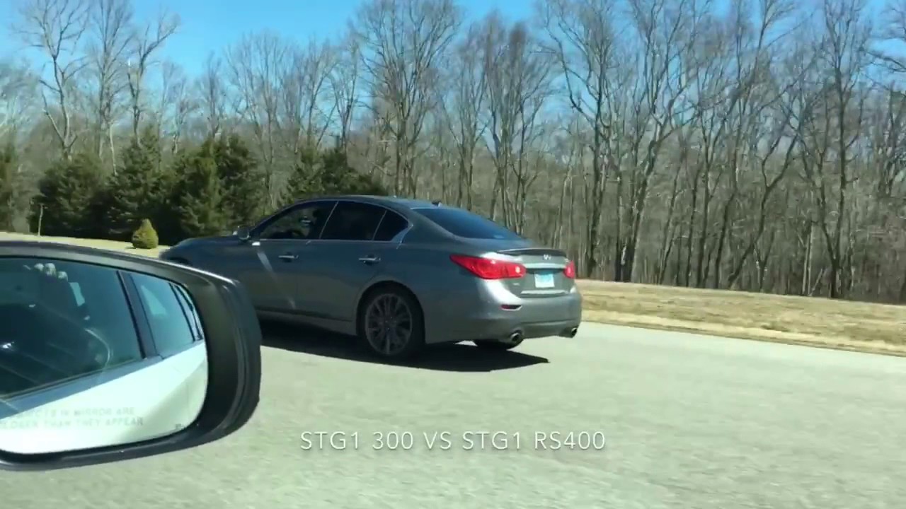 Visconti Tuning  Infiniti Silver Sport & Red Sport Comparison Test