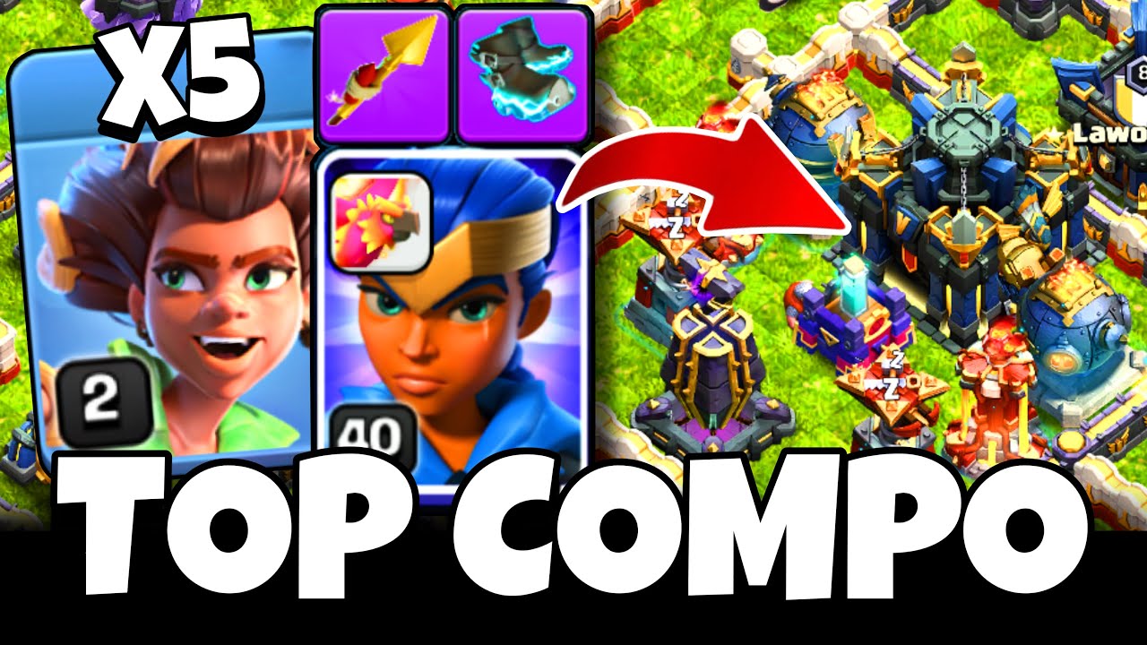 🔥 LA MEILLEURE COMPO HDV15 POUR 3⭐️ GARANTI ! (Clash of Clans) 💥