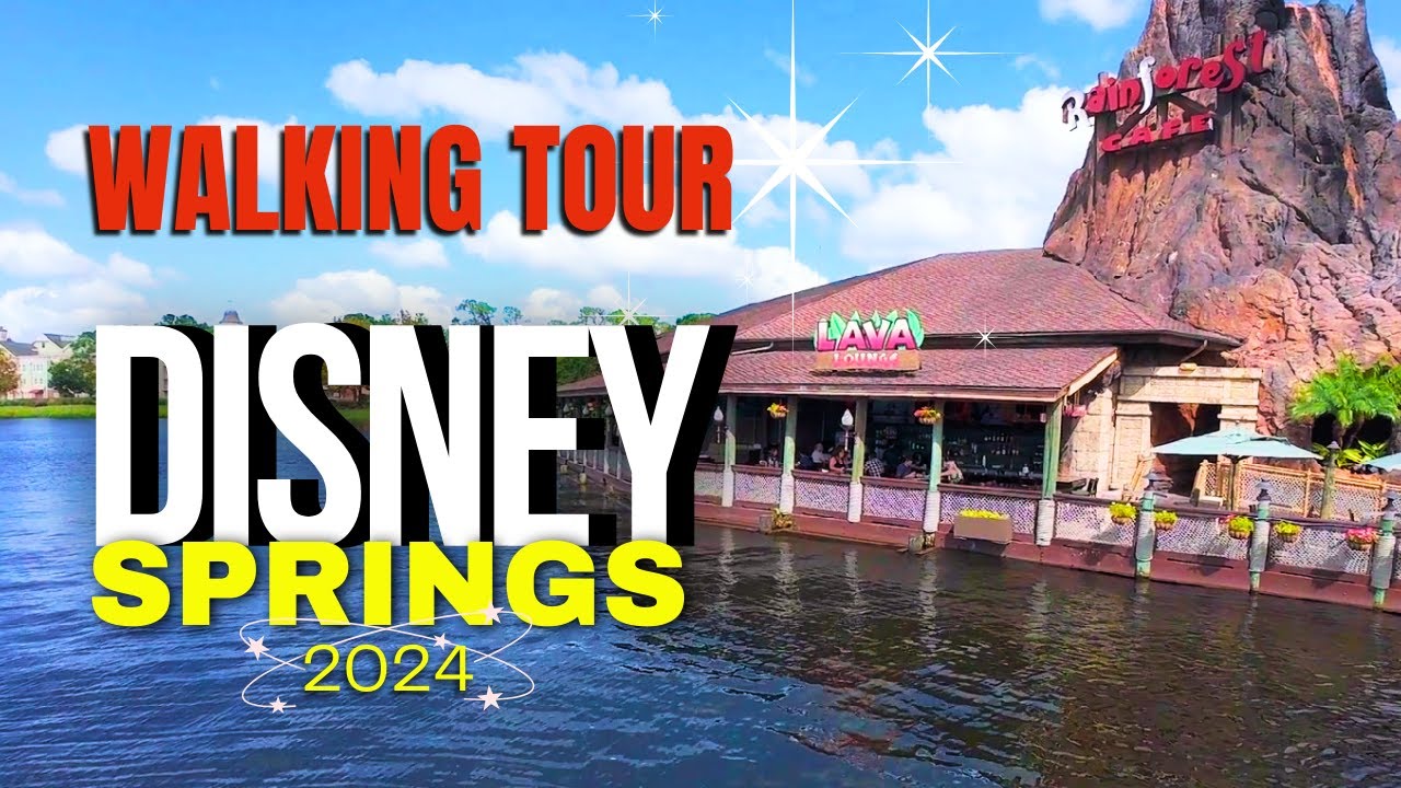 A Day at Disney Springs – Orlando's Best Hangout Spot - Walking Tour