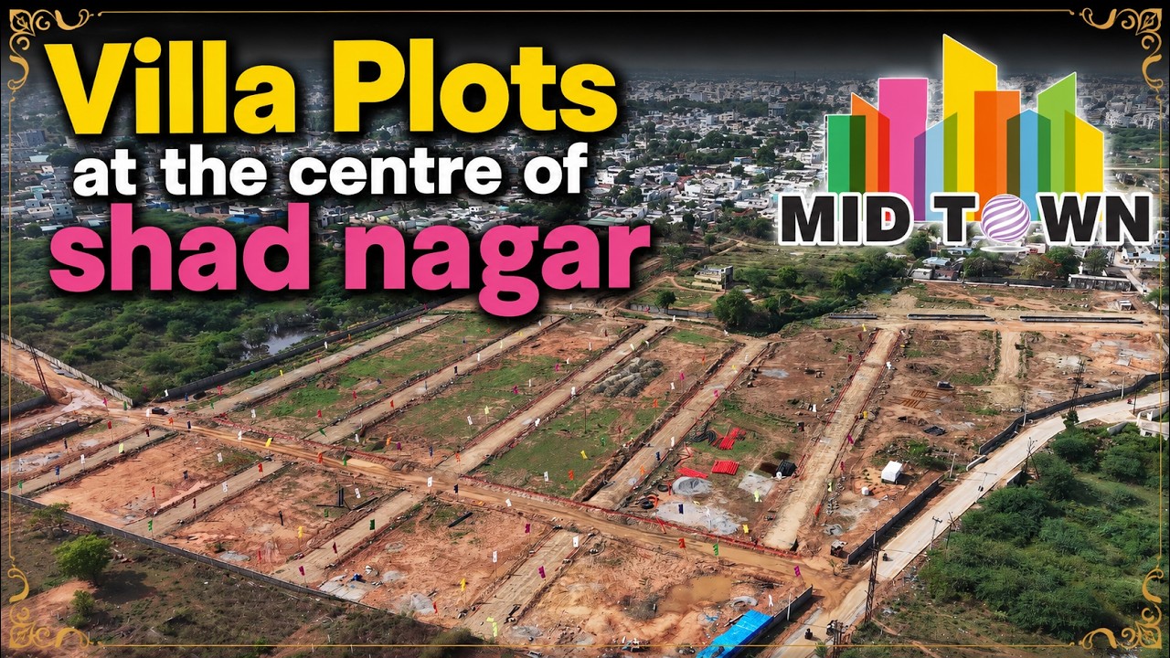 Best Villa Plots at Shad nagar | Mid Town By Sri Padmavathi Estates