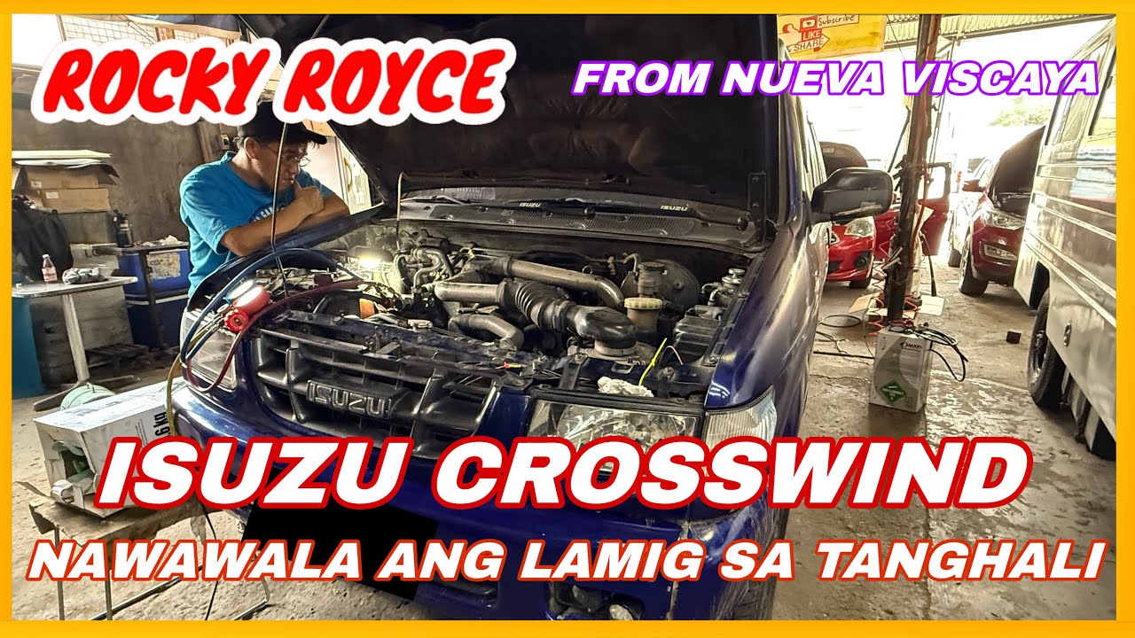 ISUZU CROSSWIND FROM NUEVA VISACAYA: MAAYOS ANG LAMIG PERO NAWAWALA SA TANGHALI? | ROCKY ROYCE