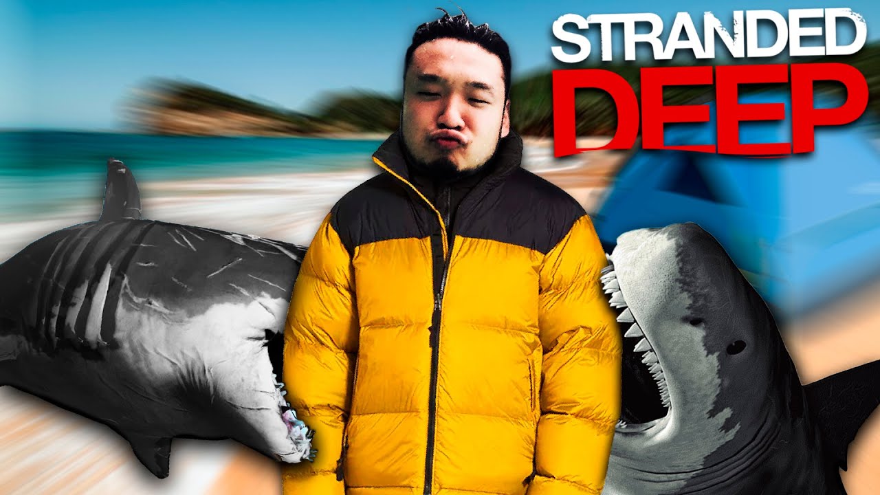 Cercado de Tubarões no Stranded Deep Temp. 7 Ep. 14
